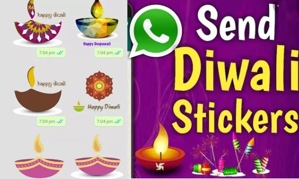 WhatsApp Diwali Stickers