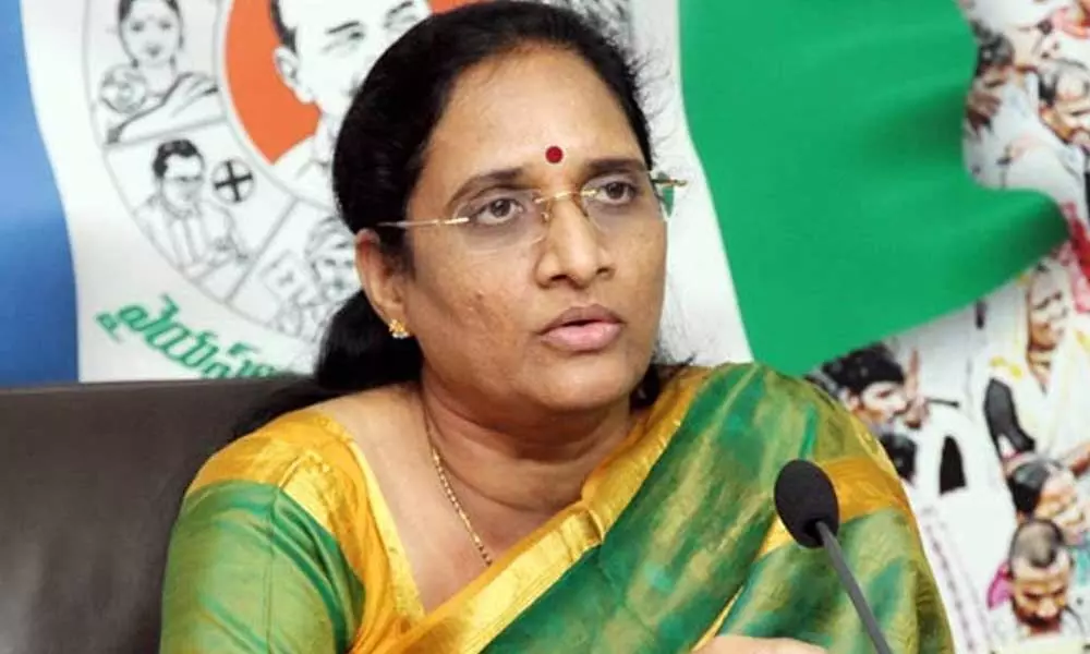 Government assures financial assistance for the rape victim in Guntur: Women Commission Chairperson Vasireddy Padma