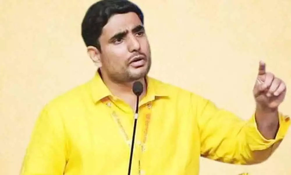 Sand Mining Row: Former Minister Nara Lokesh questions Jagan govt over suicide of construction workers