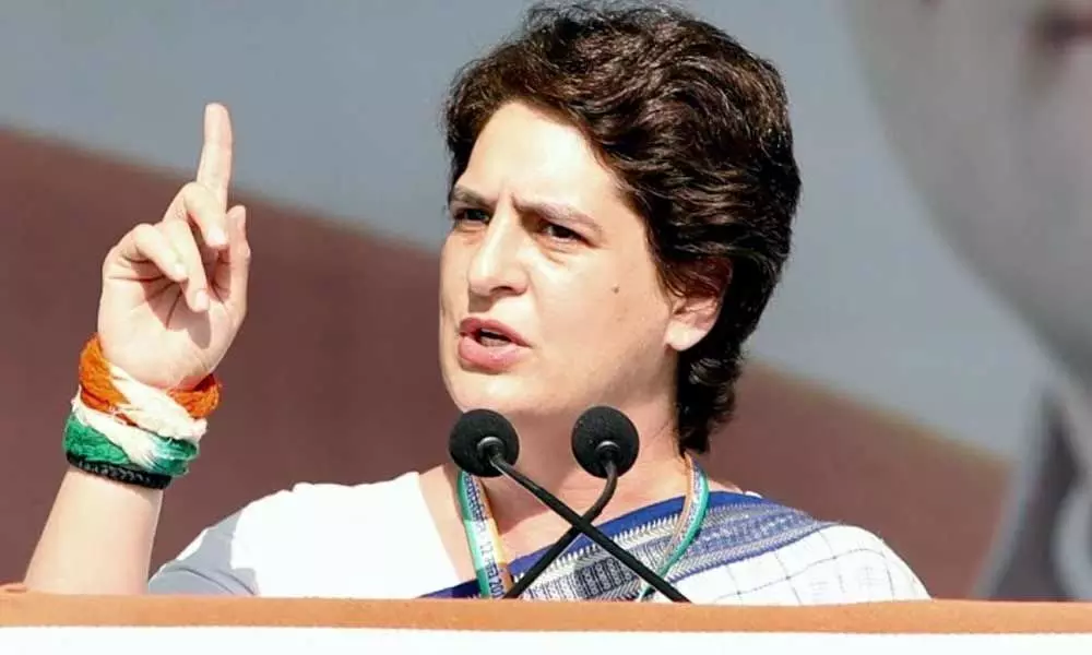 Priyanka flays govt over furlough to Chautala after BJP-JJP deal