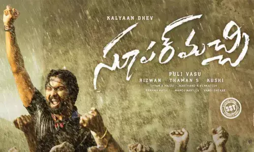 Kalyaan Dhev in jubilant mood