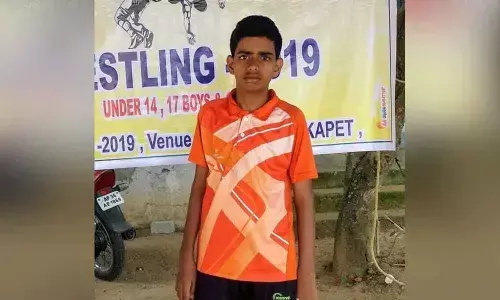 Warangal: Shine School student to participate in State wrestling competition