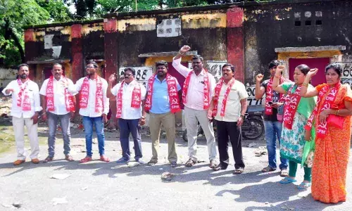 CPM demands govt to suspend lease of RTC land in Hanamkonda