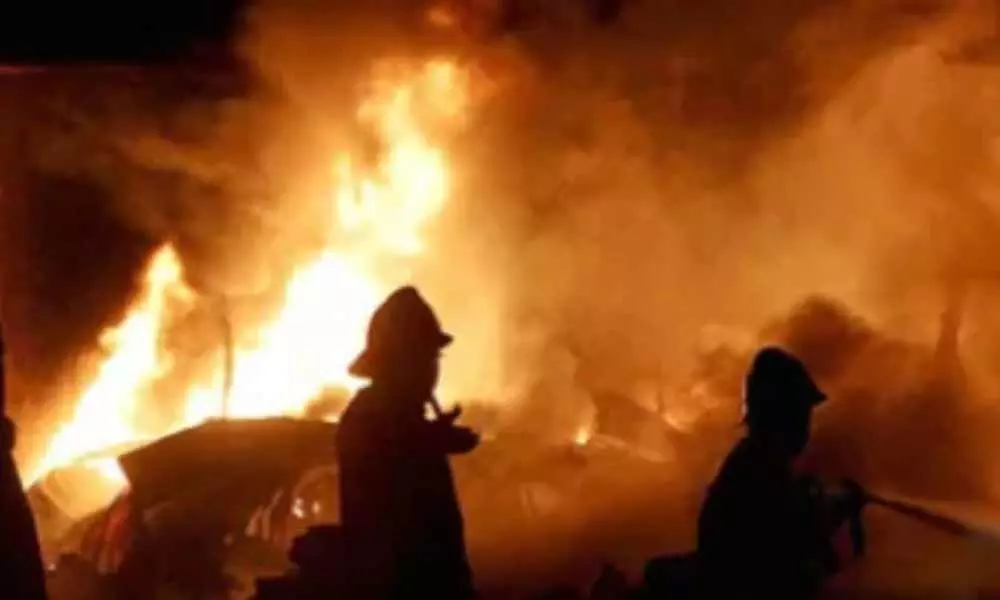 Fire breaks out in Maharashtras Sangli, five shops gutted
