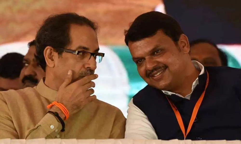 Maharashtra CM and Sena leader to meet Governor separately today with the pretext of Diwali wishes