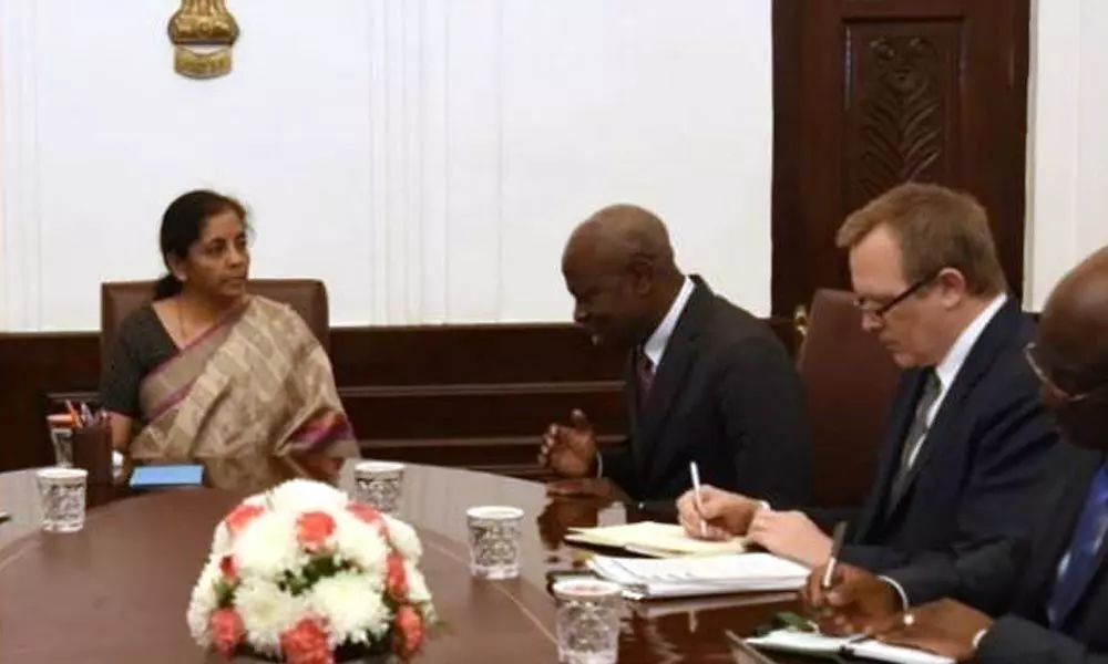 Sitharaman meets IFAD president Houngbo to boost efforts for rural communities