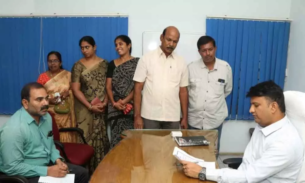 Spandana at Muncipal Corporation Tirupati: Several complaints received on drainage problems