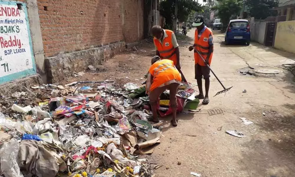 Festivities leave tonnes of cracker waste on hyderabad city roads