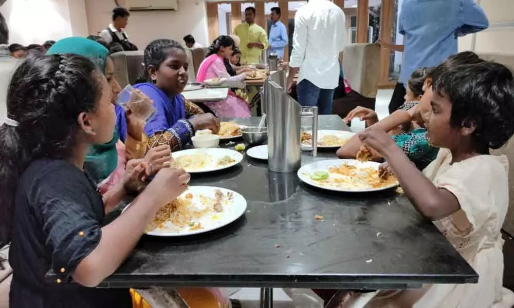 A memorable day out for orphan children in Hyderabad