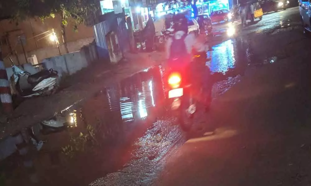 Water logging makes lives hell for residents