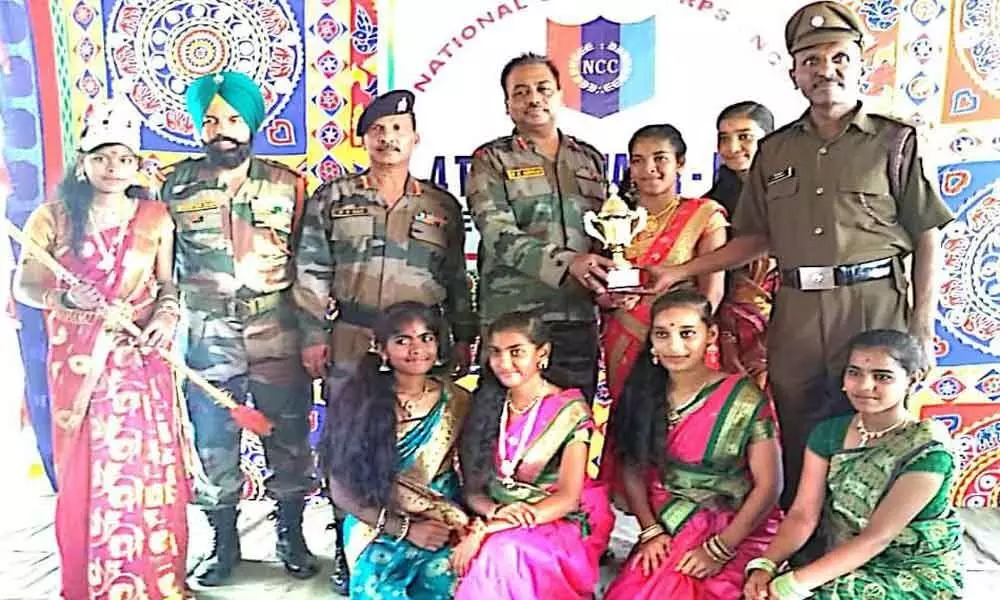 NCC camp concludes amid gaiety