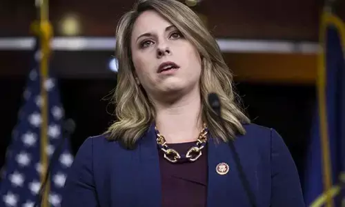 Allegations of US Congresswoman having an affair arise, leads to her resignation