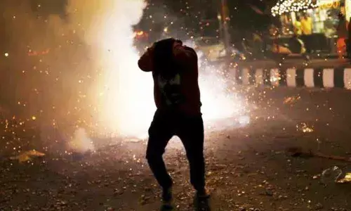 This Diwali, more than 100 rush to hospitals with firecracker injuries