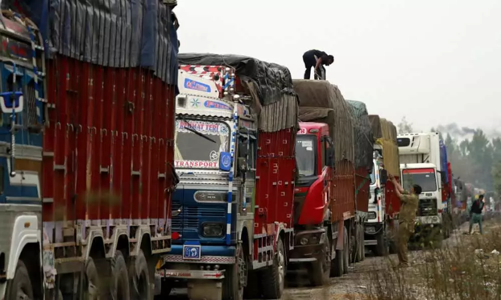 Destined to dare death again and again for a living: Truckers on way to south Kashmir