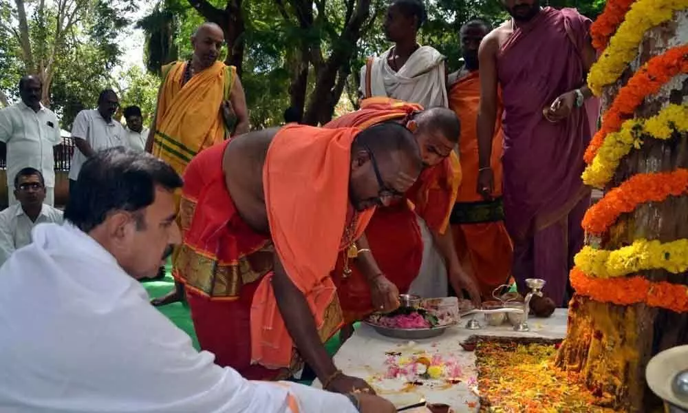 Karthika Masam fete begins at Srisailam temple in Kurnool