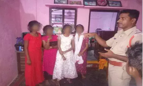 Missing gurukul girl students found in Amrabad