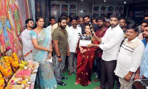 Margani claps first shot of movie  in Rajamahendravaram