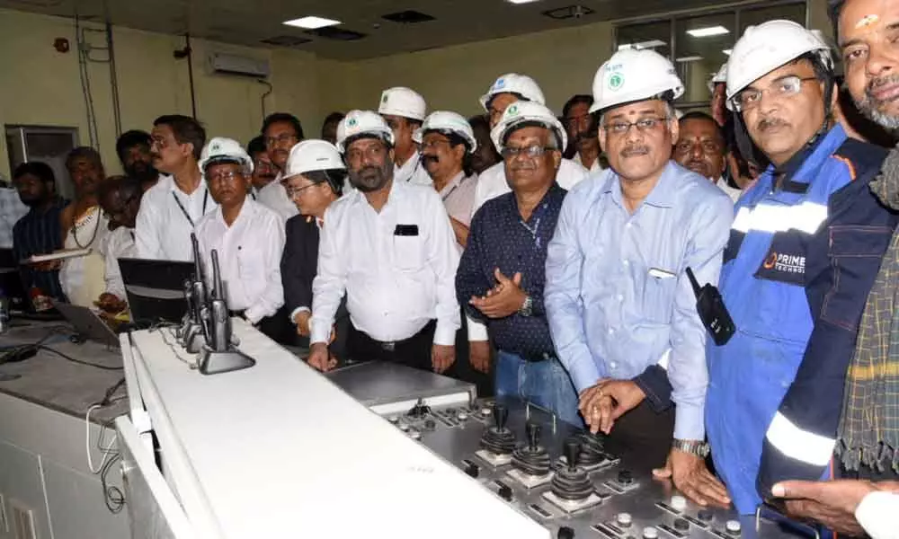 Visakhapatnam: Twin ladle heating furnace launched at RINL