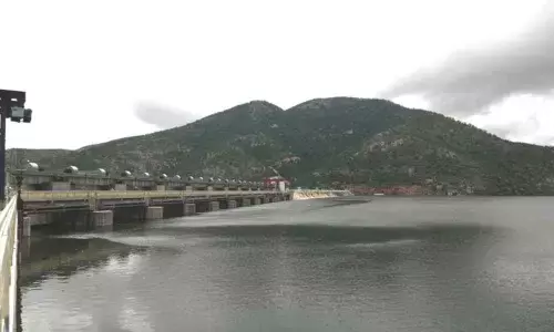 Somasila reservoir filled to brim in Nellore