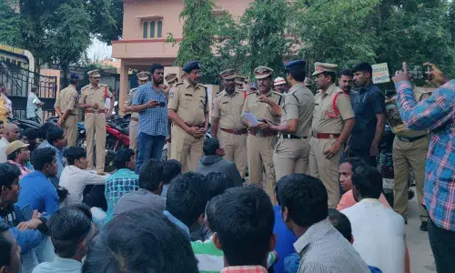 Cordon & search taken up to prevent crime, says DSP Chandrashekhar Goud