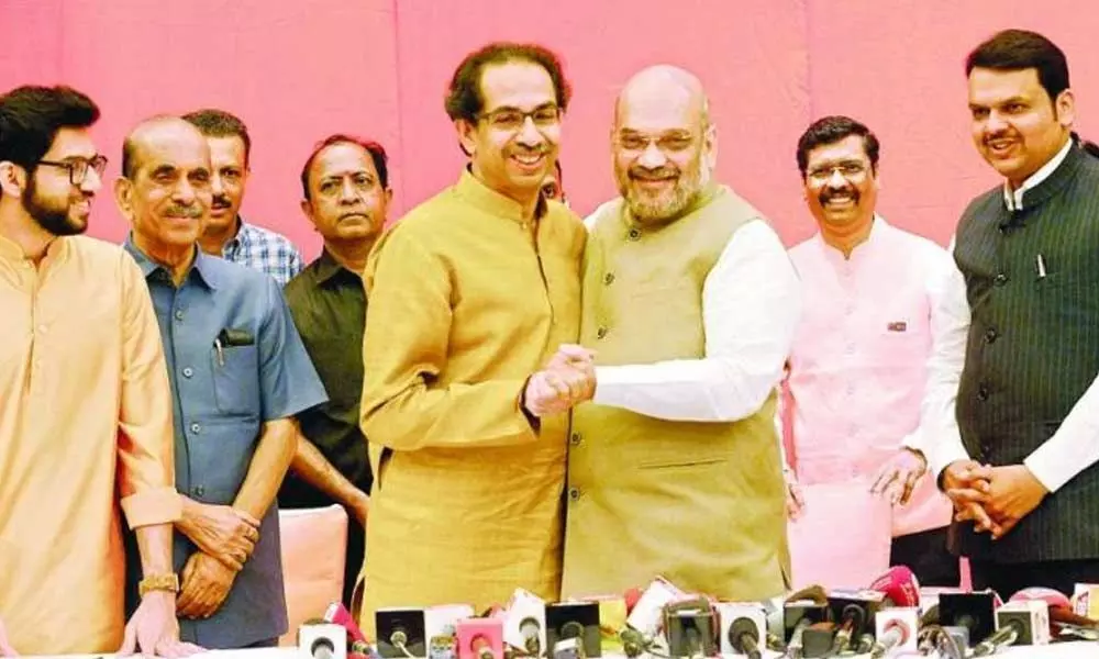 Image result for <a class='inner-topic-link' href='/search/topic?searchType=search&searchTerm=SHIV SENA PARTY' target='_blank' title='shiv sena-Latest Updates, Photos, Videos are a click away, CLICK NOW'>shiv sena</a> & <a class='inner-topic-link' href='/search/topic?searchType=search&searchTerm=BHARATIYA JANATA PARTY' target='_blank' title='bjp-Latest Updates, Photos, Videos are a click away, CLICK NOW'>bjp</a> locked in power-sharing dispute formula for new government