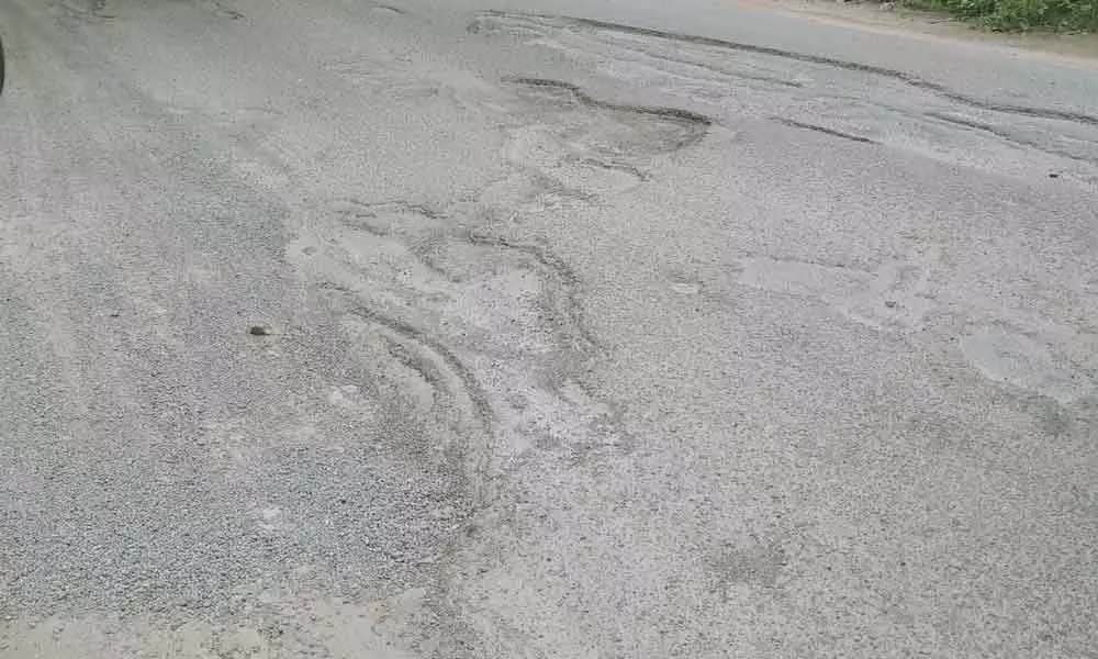 Potholes get on motorists nerves