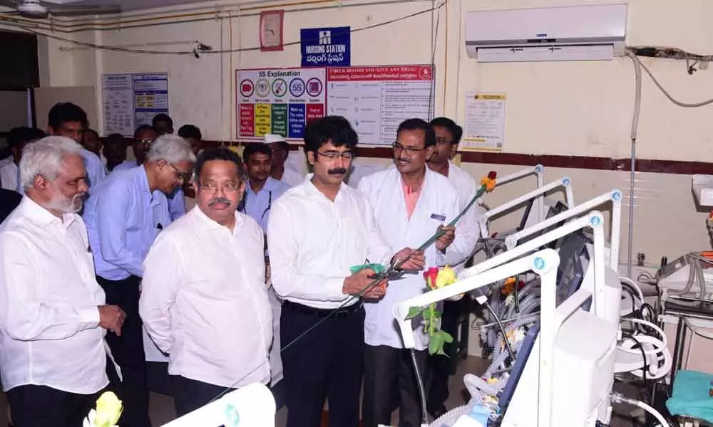 KSPL donates 84 lakh GGH for ventilators