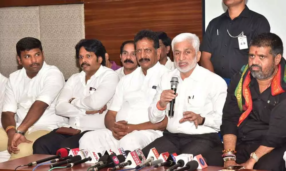 Purview of Vizag land scam SIT will be extended, says Vijayasai