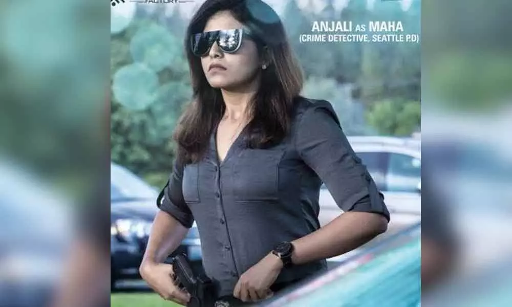 Anjali as crime detective agent
