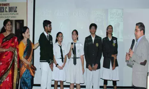 Hyderabad: Renowned author at DPS, Nacharam