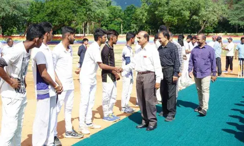 SVU Degree Colleges Cricket Tourney begins