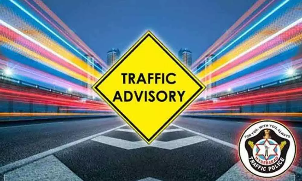 Traffic advisory due to concert of actor Salman