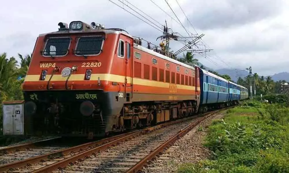 Srikakulam: Passengers narrowly escape danger after a loco pilot noticed the broken rail track