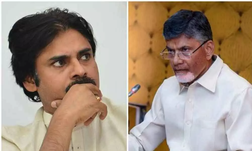 Chandrababu Naidu and Pawan Kalyan responds to suicides of construction workers in Guntur