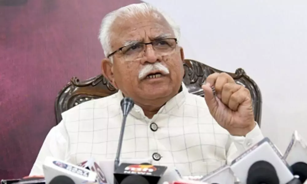 Khattar seeks joint meeting of CMs on air pollution