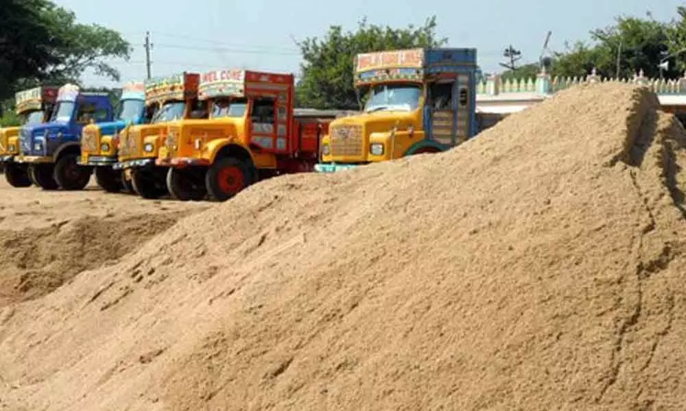 Sand scarcity: Construction activity takes a big hit