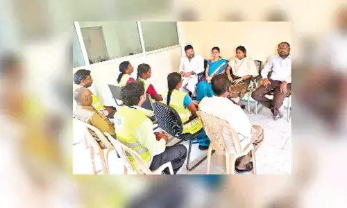 Corporator Shanthi focuses on removing waterlogging