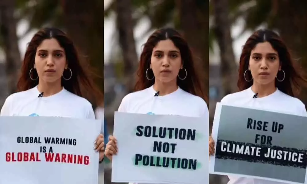 Bhumi Pednekar gets vocal about climate change, starts Climate Warrior campaign