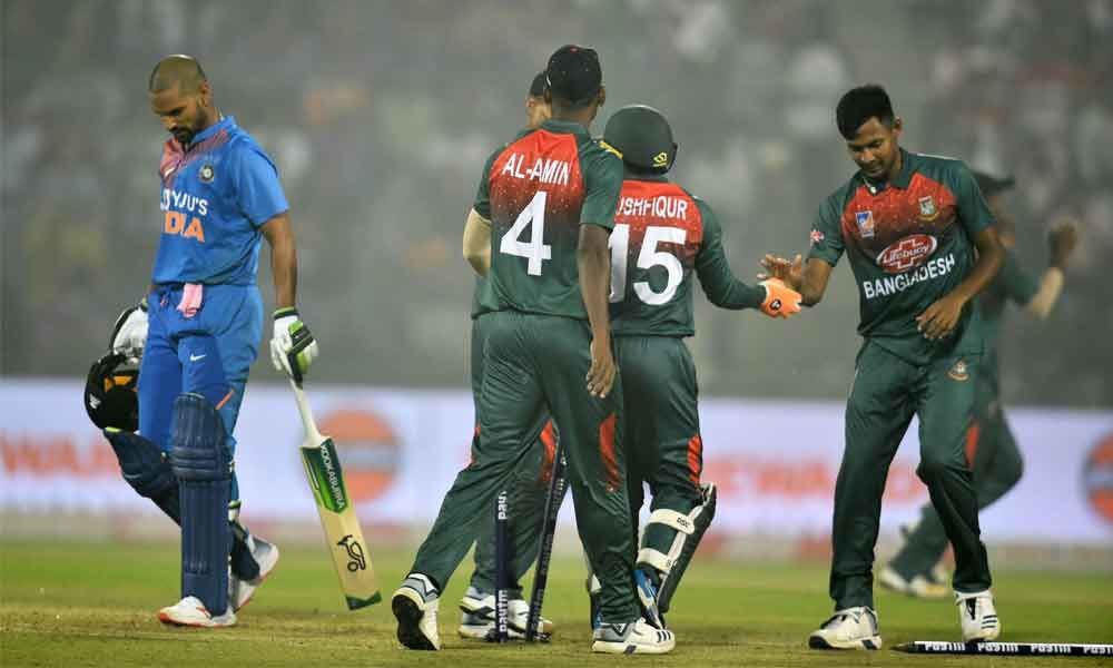 Bangladesh Beat India For First Time In T20