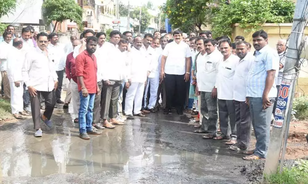 MLA Mynampally Hanumantha Rao says permanent fix to drainage issue soon