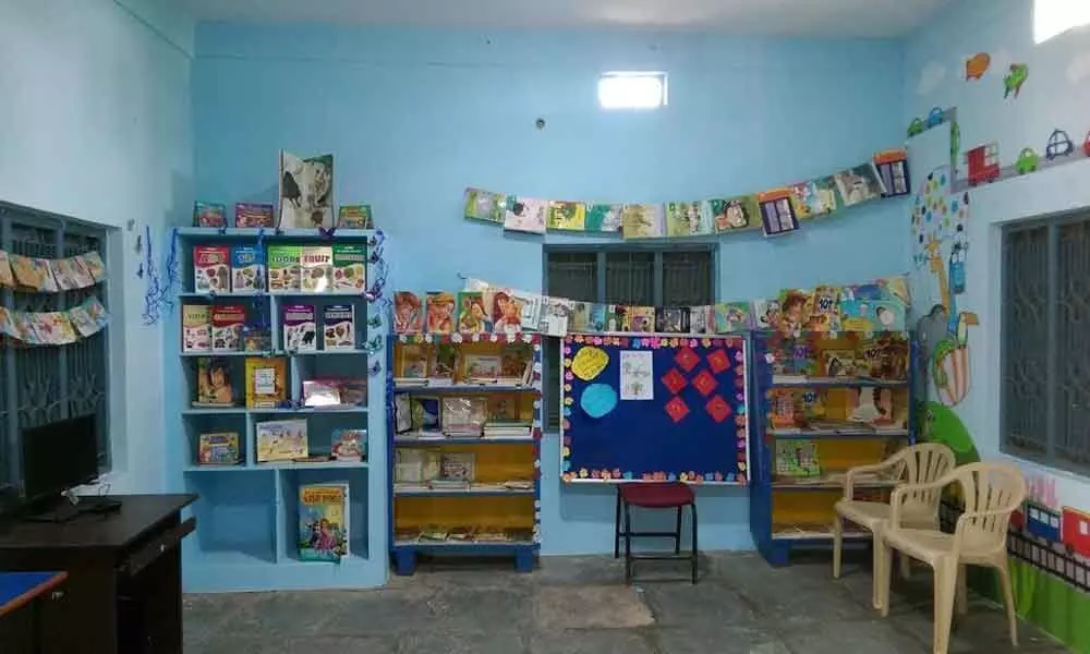 NGO sets up digital library at govt school