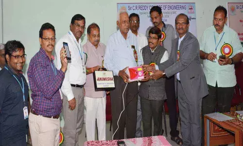 Animisha fisheries gadget launched in Eluru