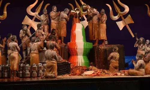 Gaiety, fervour marks Maharudrabhishekam  in Visakhapatnam