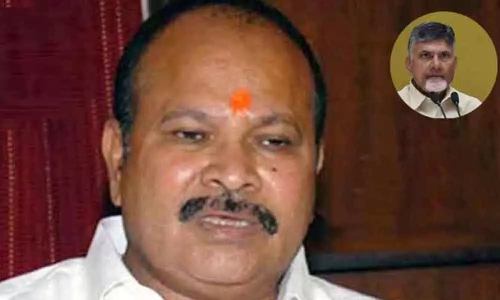 Andhra Pradesh BJP president Kanna Lakshminarayana blames Chandrababu for missing capital in India map