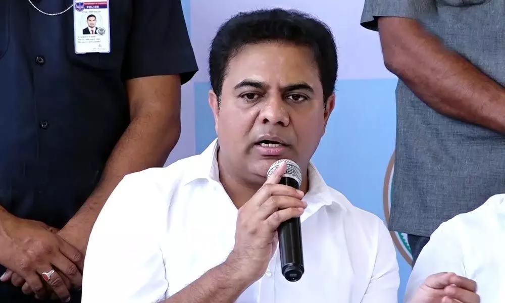 People gave right answer to opposition parties in Huzurnagar bye-lections: KTR