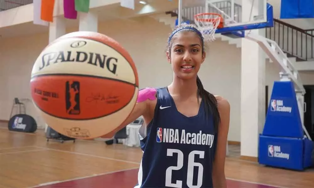 Harsimran becomes first female to be invited at NBA Global Academy