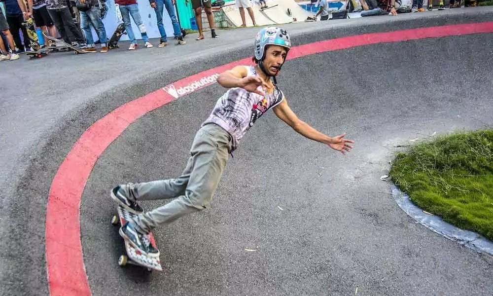 Mahin Ivan triumphs in first Red Bull Feel The Wheel Skateboard Championship