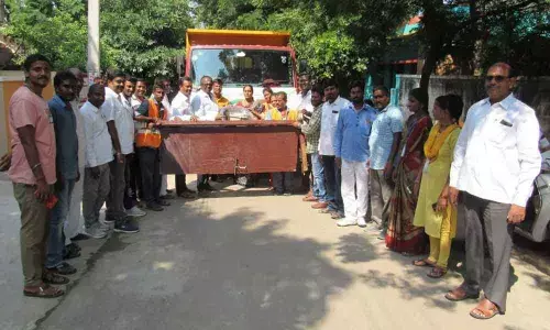 Special drive to collect junk from homes held