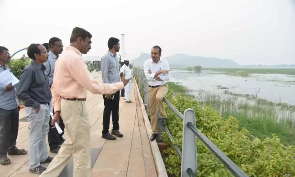 Speed up lake beautification: Warangal Urban Collector Prashanth Jeevan Patil