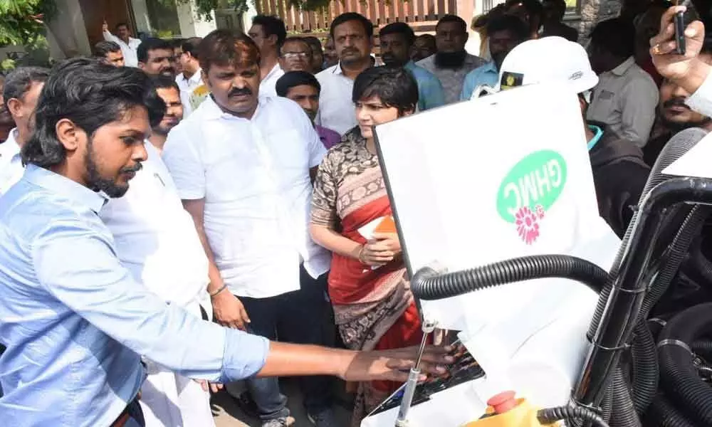 GHMC acquires robot for manhole desilting